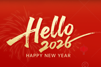 New Year Holiday Notice & Best Wishes